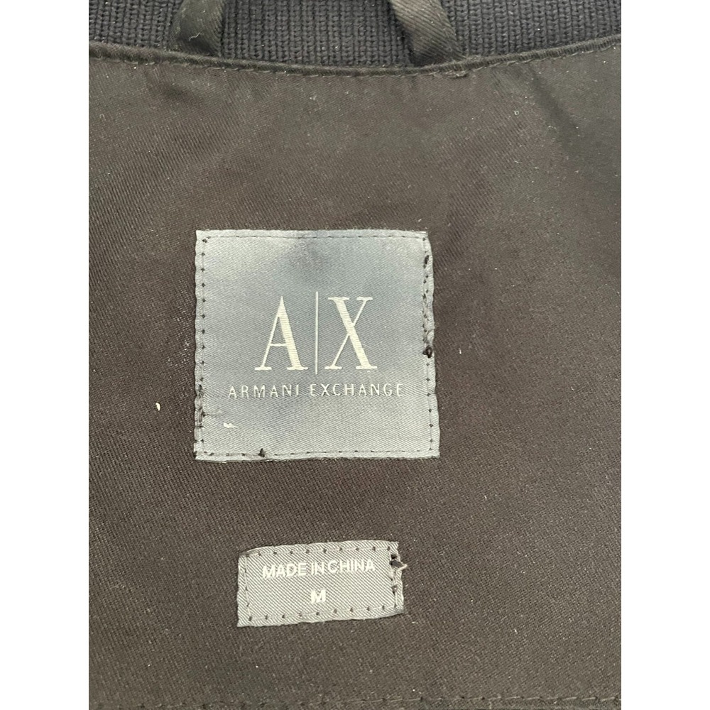 A|X Armani Exchange Men's Long Sleeve Blouson Bomber Jacket Full Zip, Med‎ - Picture 5 of 13